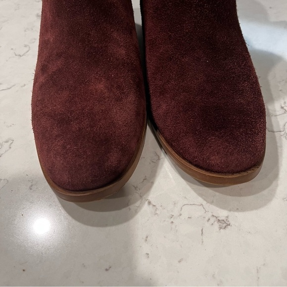 FRANCO SARTO Ruby Suede Leather Ankle Boots Size 6 - Picture 5 of 12